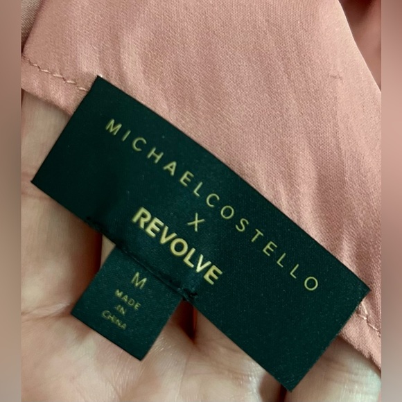 Michael Costello X REVOLVE | Braxton Dress in Rose - Picture 5 of 5